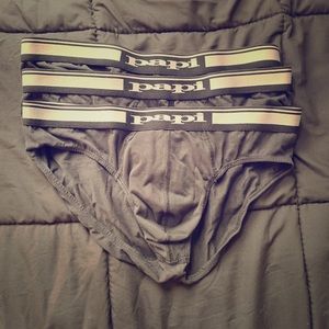 3 Pairs of Papi cotton briefs - M